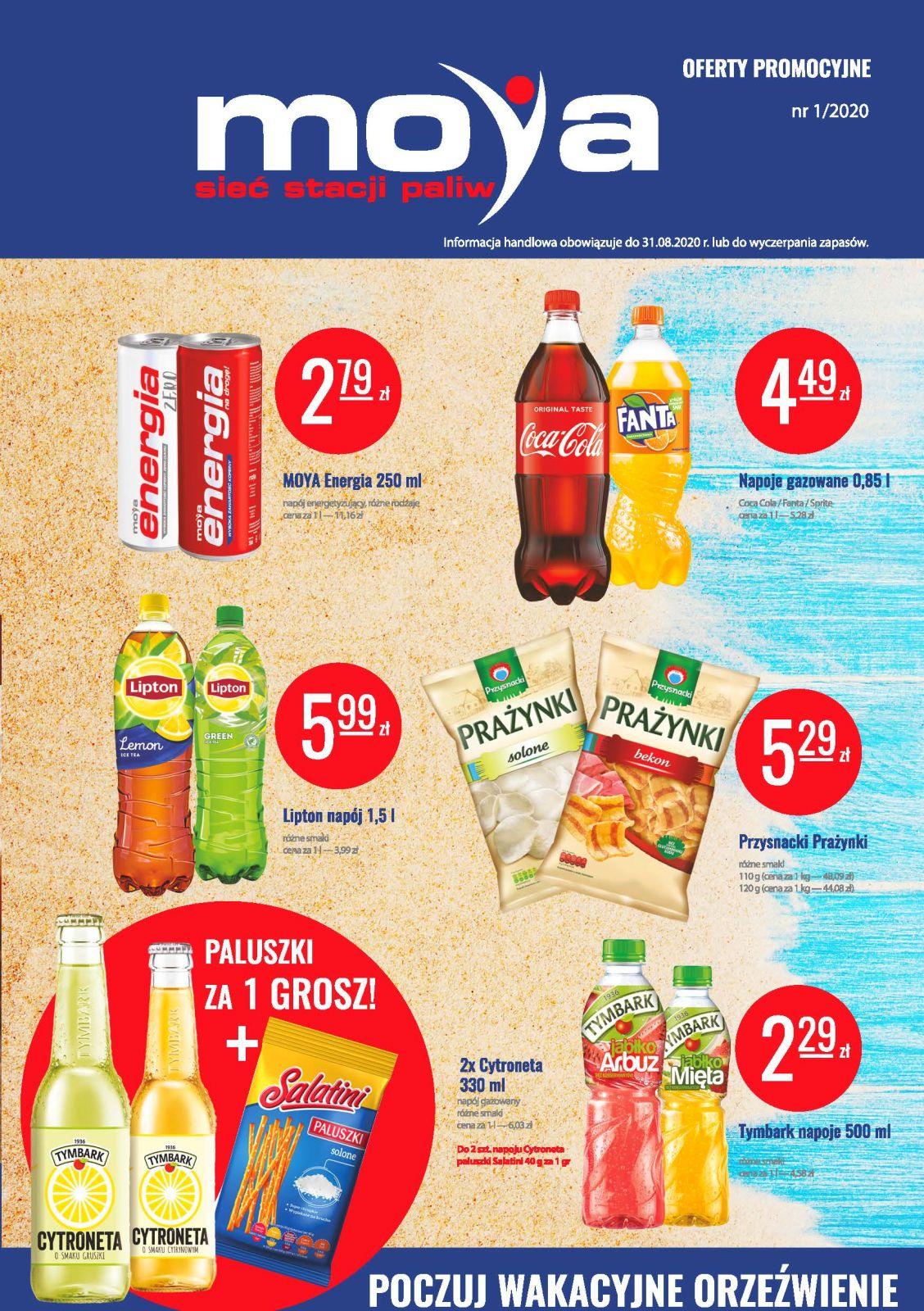 Gazetka promocyjna Moya str. 1